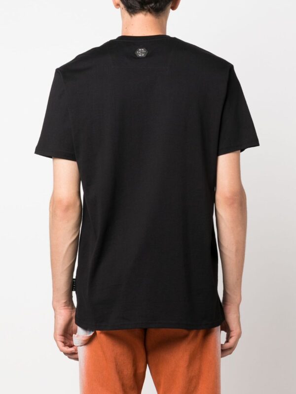 ⁦Chrome gem-embellished T-shirt⁩ - الصورة ⁦2⁩
