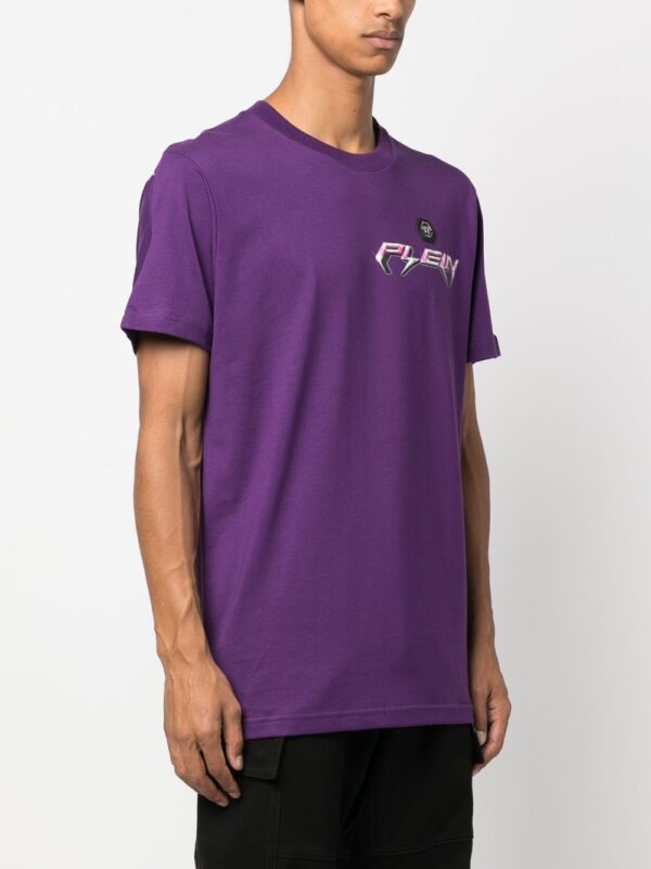 ⁦Chrome logo-print T-shirt⁩ - الصورة ⁦2⁩