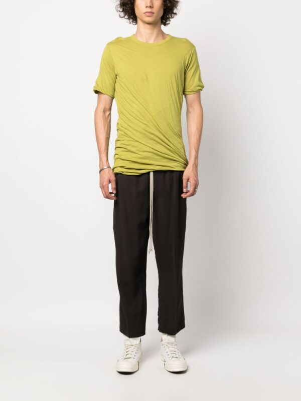 ⁦Double SS organic cotton T-shirt⁩ - الصورة ⁦4⁩