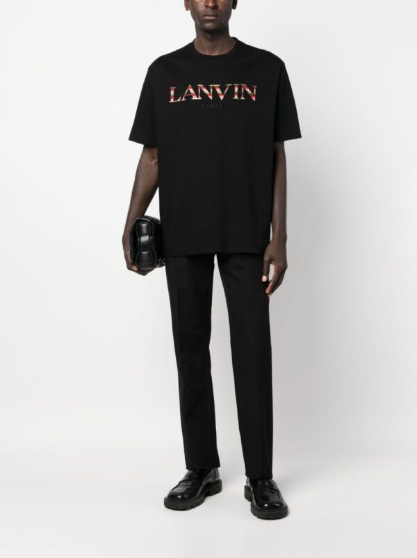⁦Curb logo-embroidered cotton T-shirt⁩ - الصورة ⁦3⁩