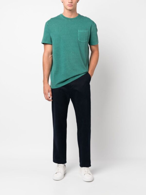 ⁦chest-pocket cotton T-shirt⁩ - الصورة ⁦2⁩