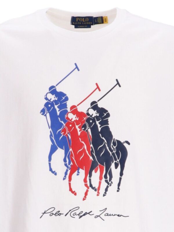 ⁦Big Pony-motif cotton T-shirt⁩ - الصورة ⁦2⁩