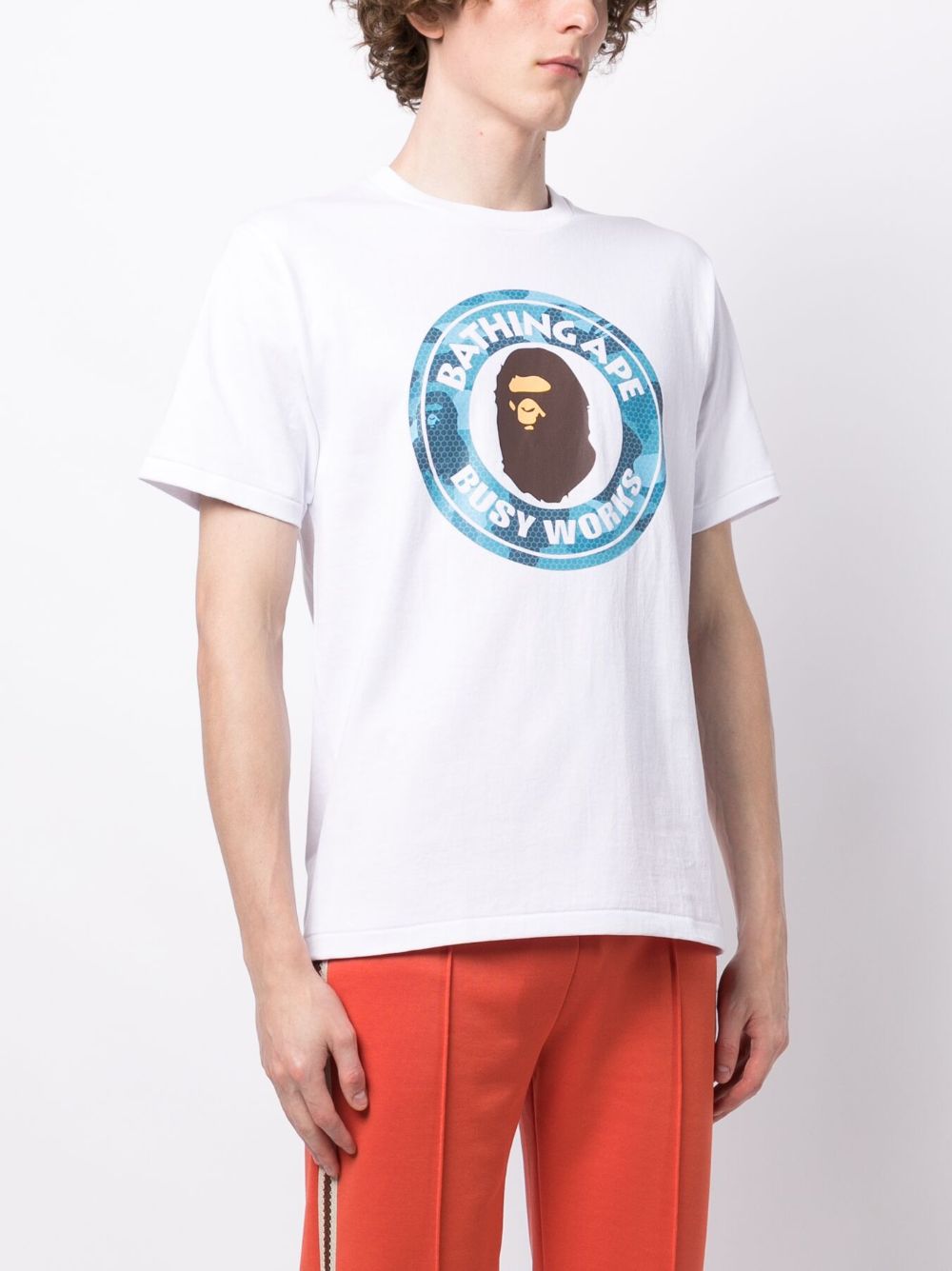 Busy Works cotton T-shirt