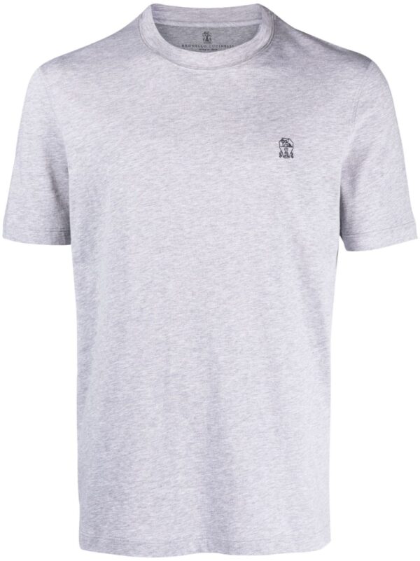 crew-neck cotton T-shirt