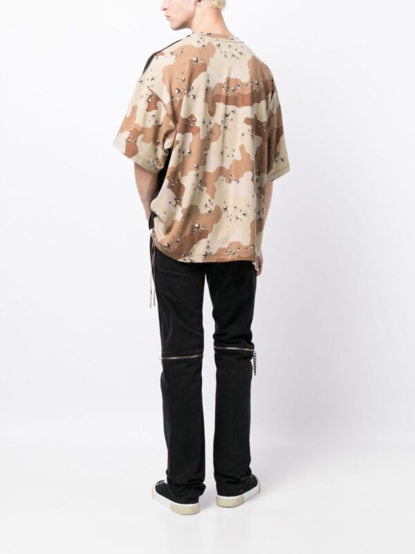 ⁦camouflage-print wool T-shirt⁩ - الصورة ⁦3⁩
