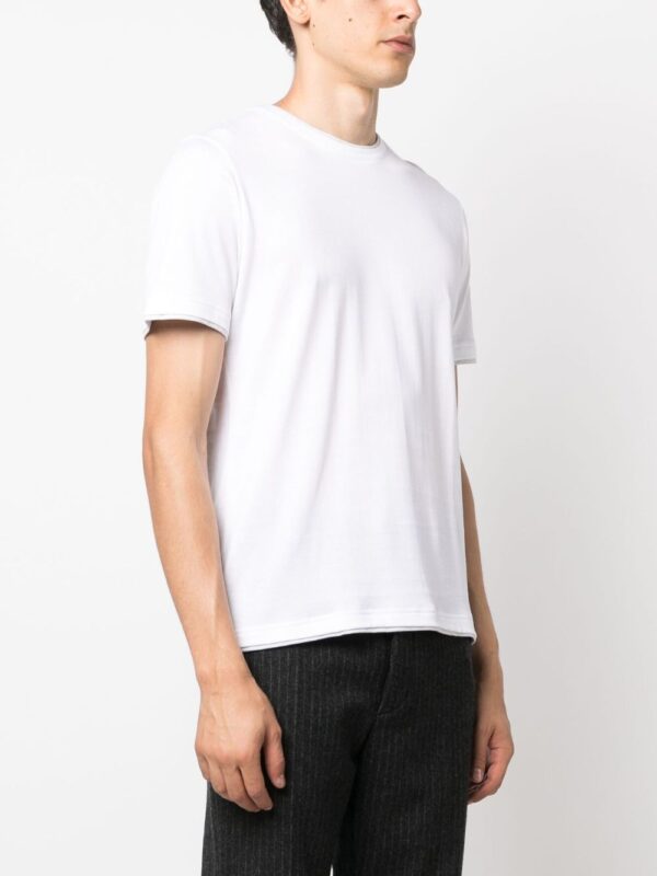 ⁦crew-neck cotton T-shirt⁩ - الصورة ⁦2⁩