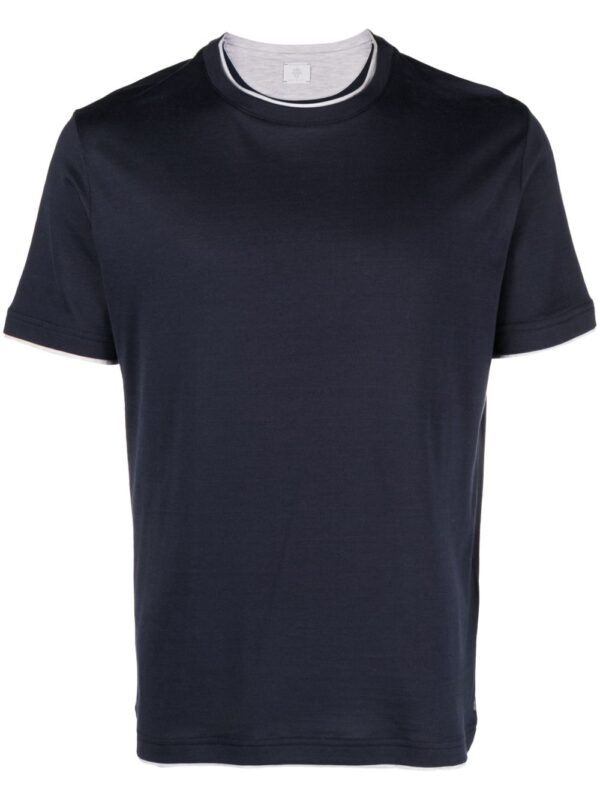 crew-neck cotton T-shirt