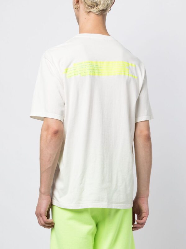 ⁦Cluster geometric-print cotton T-shirt⁩ - الصورة ⁦4⁩