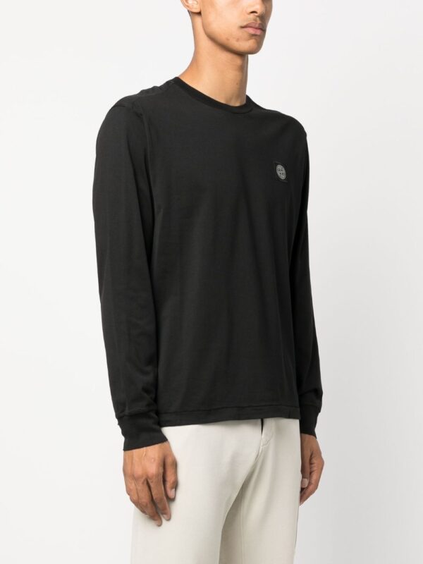 ⁦Compass-patch long-sleeve T-shirt⁩ - الصورة ⁦3⁩