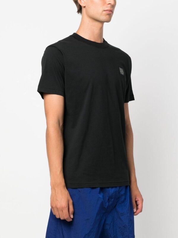 ⁦Compass-patch cotton T-shirt⁩ - الصورة ⁦2⁩