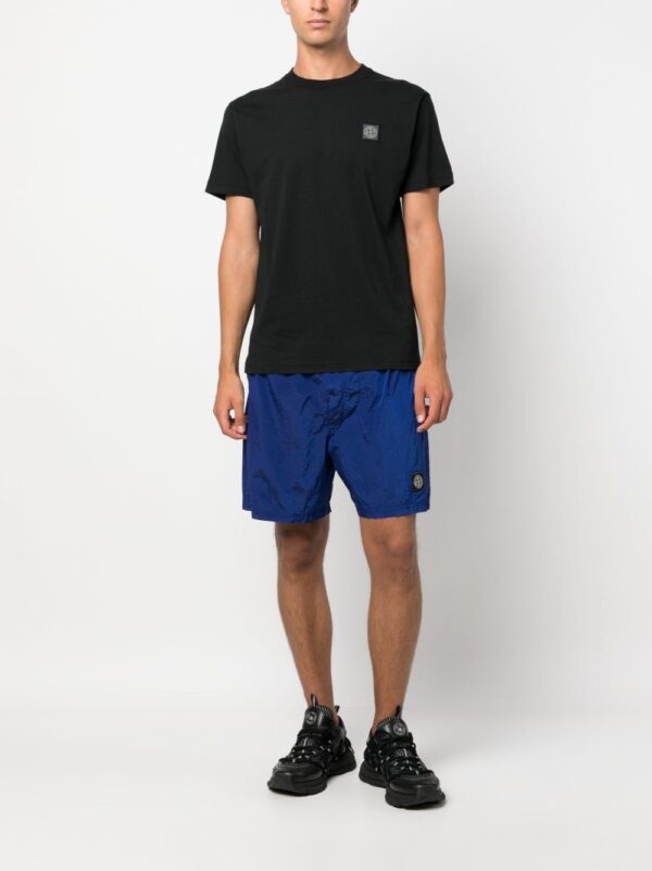 ⁦Compass-patch cotton T-shirt⁩ - الصورة ⁦4⁩
