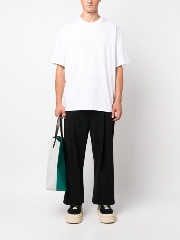 ⁦crew-neck cotton T-shirt⁩ - الصورة ⁦2⁩