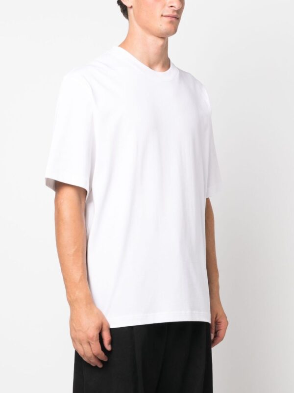 ⁦crew-neck cotton T-shirt⁩ - الصورة ⁦3⁩