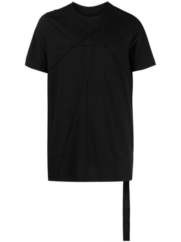 exposed-seam organic cotton T-shirt