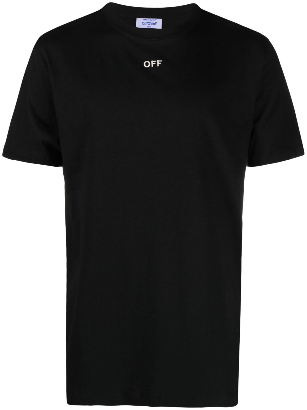 Arrows-embroidered cotton T-shirt