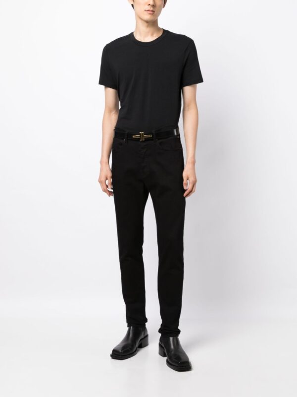 ⁦crew-neck jersey T-shirt⁩ - الصورة ⁦4⁩