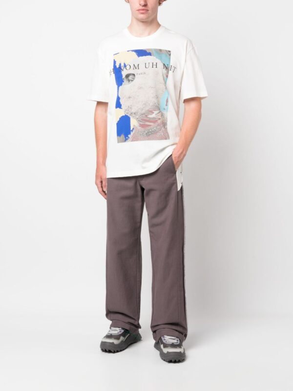 ⁦Blue Bear graphic-print T-shirt⁩ - الصورة ⁦4⁩
