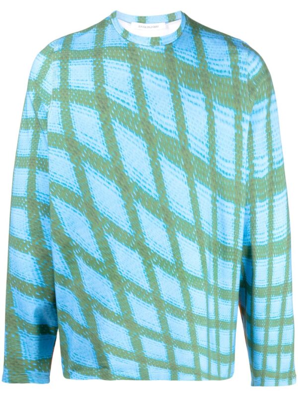 abstract-print cotton T-Shirt