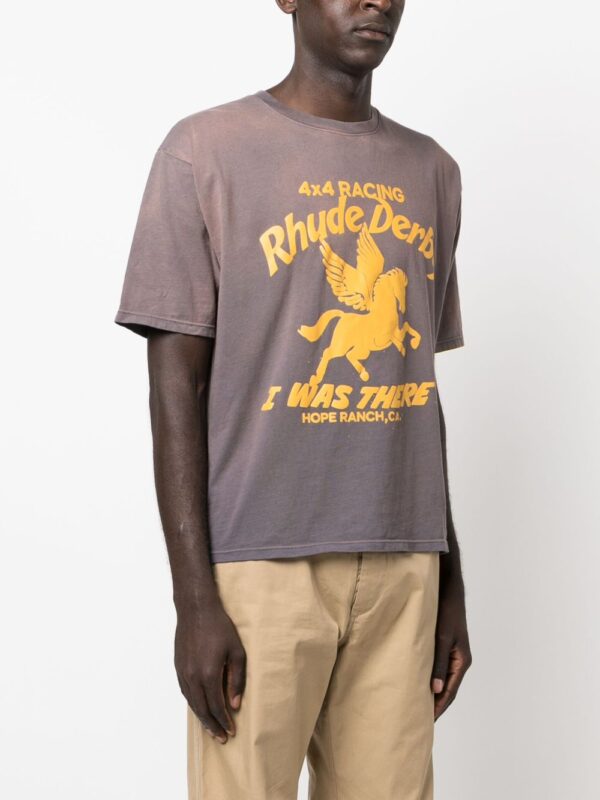 Derby logo-print T-shirt