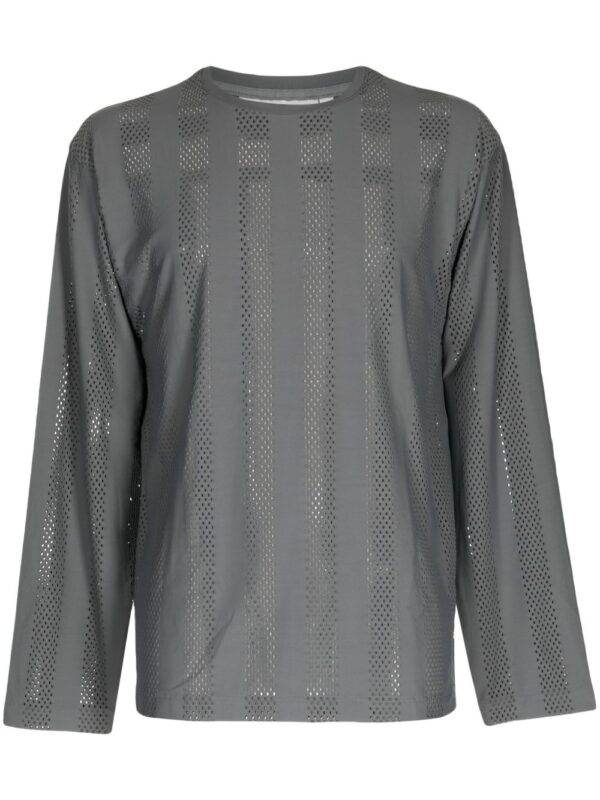 Fike mesh-detail T-shirt