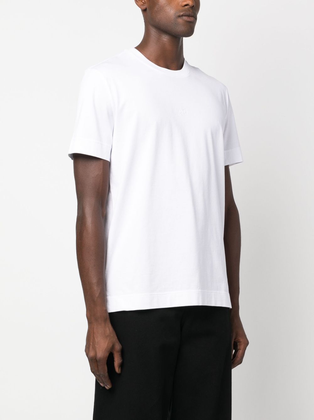 4G-embroidered cotton T-shirt