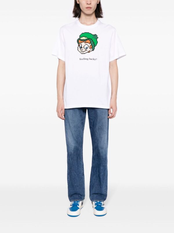 ⁦Feeling Lucky cotton T-shirt⁩ - الصورة ⁦2⁩