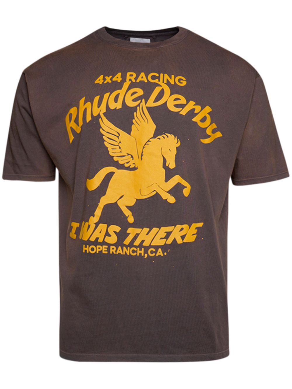 Derby logo-print T-shirt