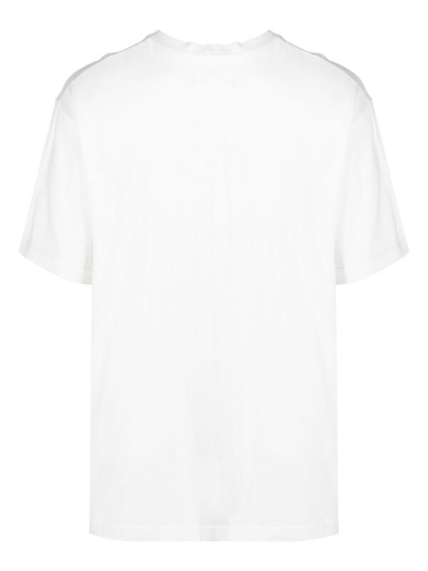 ⁦crew-neck cotton-cashmere blend T-shirt⁩ - الصورة ⁦3⁩
