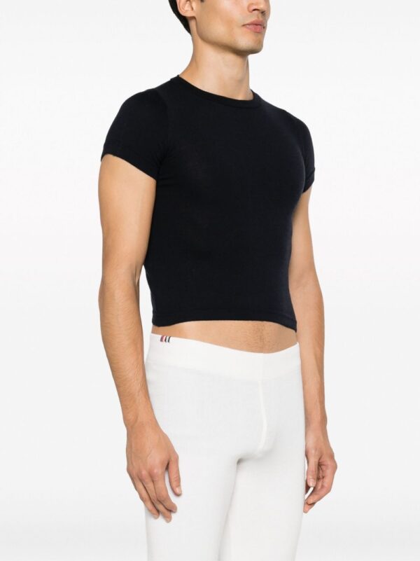 ⁦cropped short-sleeve T-shirt⁩ - الصورة ⁦2⁩