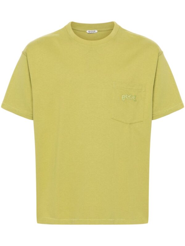embroidered-logo cotton T-shirt