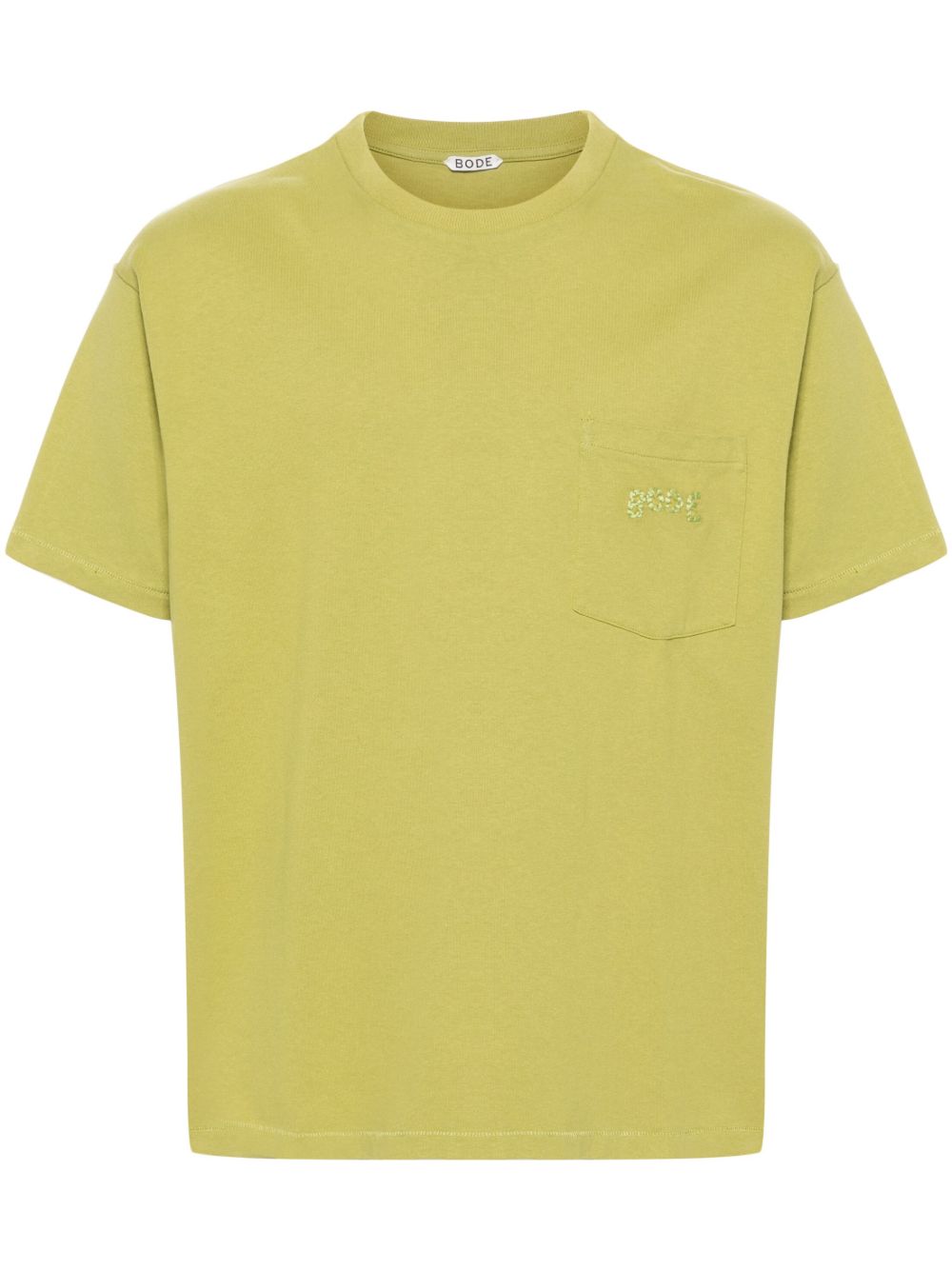 embroidered-logo cotton T-shirt