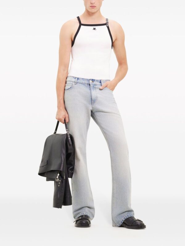 ⁦Buckle contrast tank top⁩ - الصورة ⁦2⁩