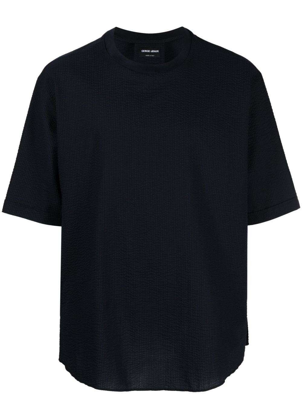 crew-neck cotton T-shirt