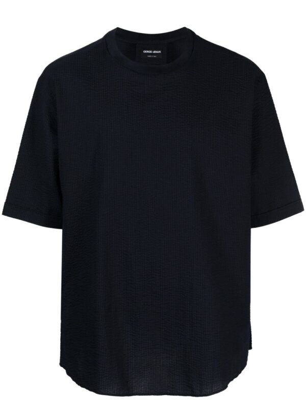 ⁦crew-neck cotton T-shirt⁩ - الصورة ⁦3⁩