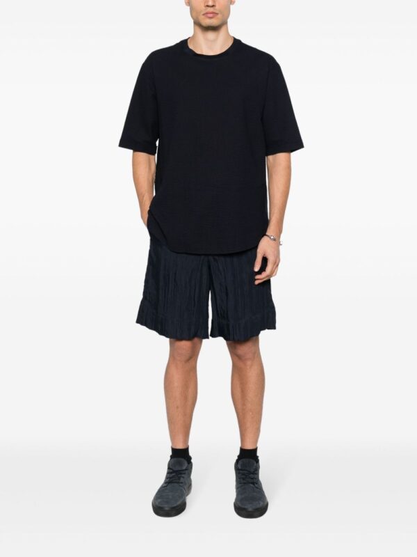 ⁦crew-neck cotton T-shirt⁩ - الصورة ⁦4⁩