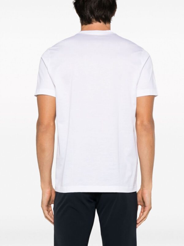 ⁦crew-neck cotton T-shirt⁩ - الصورة ⁦2⁩