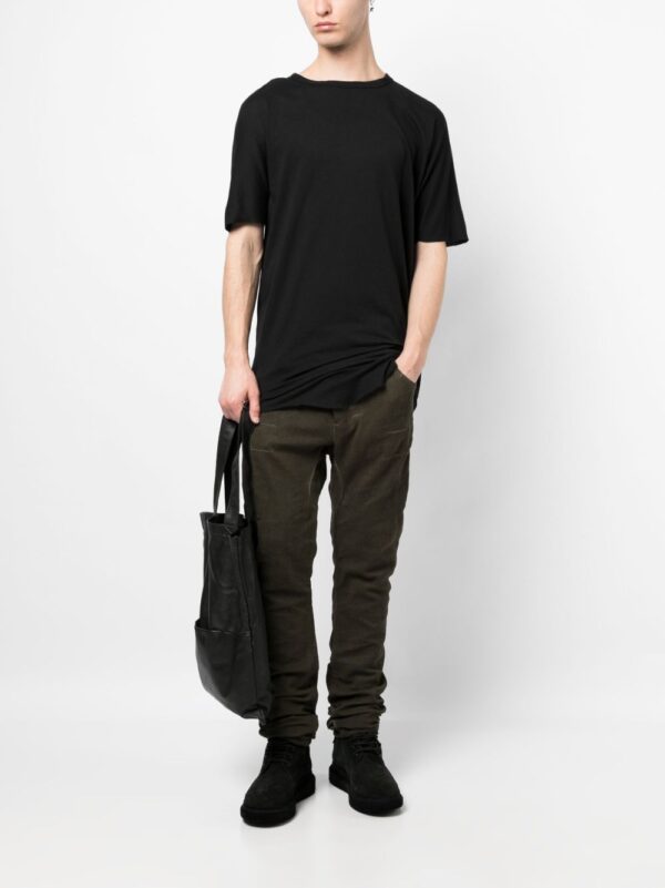 ⁦crew-neck cotton T-shirt⁩ - الصورة ⁦2⁩