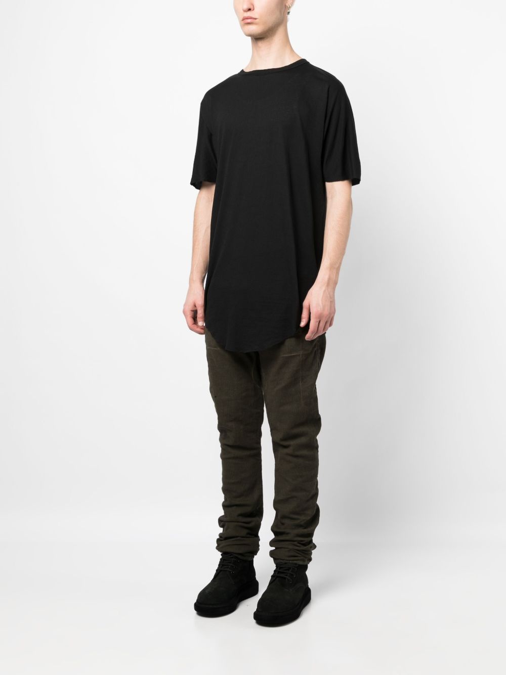 crew-neck cotton T-shirt
