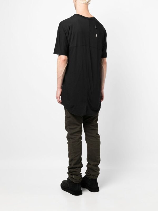 ⁦crew-neck cotton T-shirt⁩ - الصورة ⁦4⁩