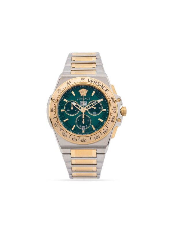 Versace ساعة 'غريكا إكستريم كرونو' 45 ملم