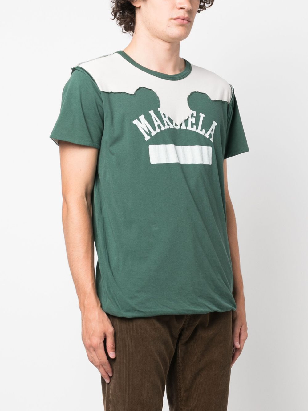 Décortiqué logo-print T-shirt