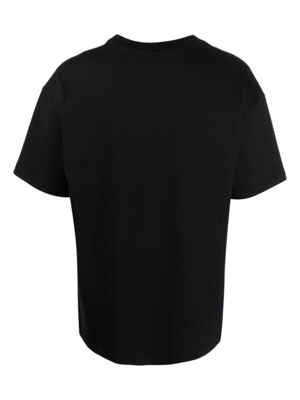 ⁦crew-neck organic cotton T-shirt⁩ - الصورة ⁦2⁩
