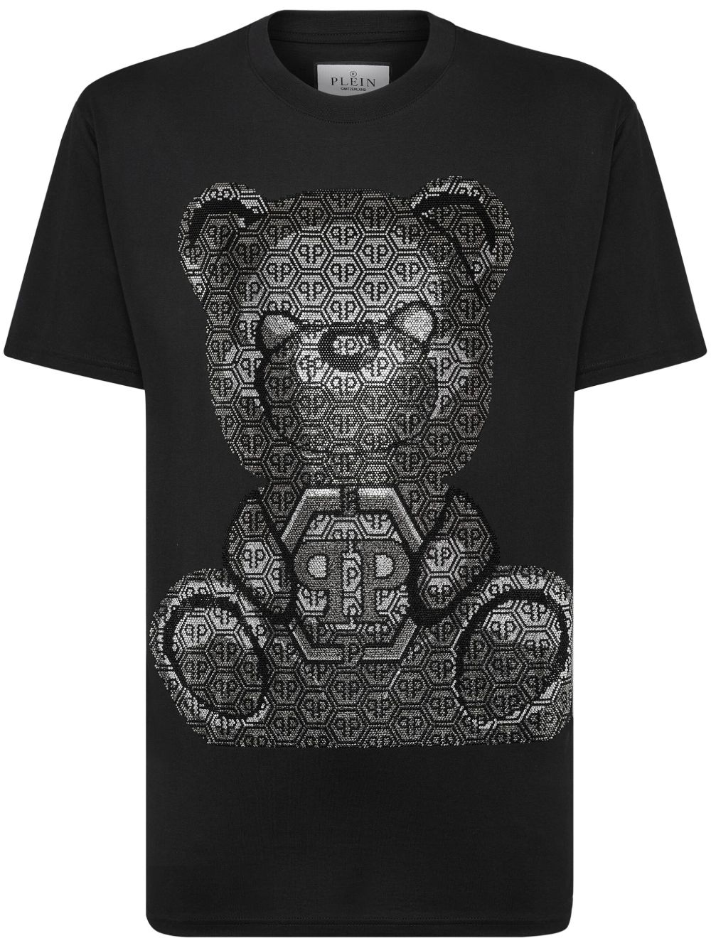 3D Teddy embellished T-shirt