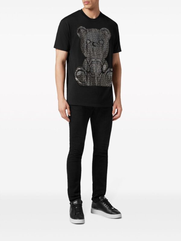 ⁦3D Teddy embellished T-shirt⁩ - الصورة ⁦4⁩