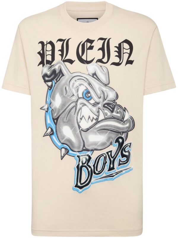 Bulldogs-print cotton T-shirt