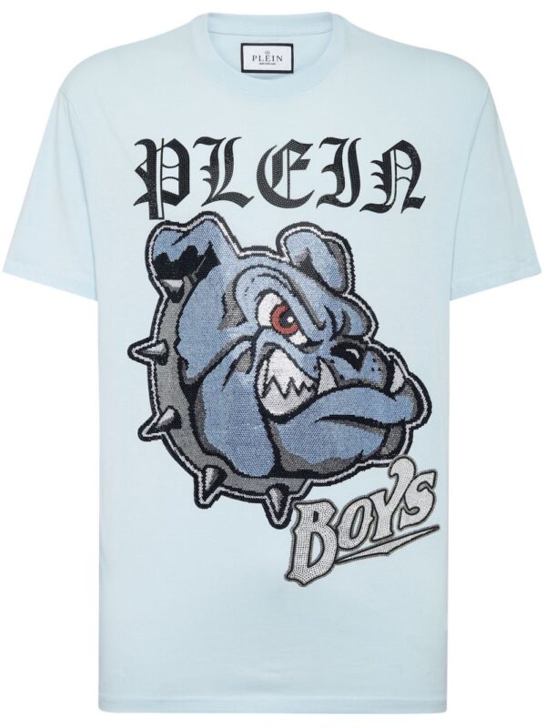 Bulldogs-print cotton T-shirt