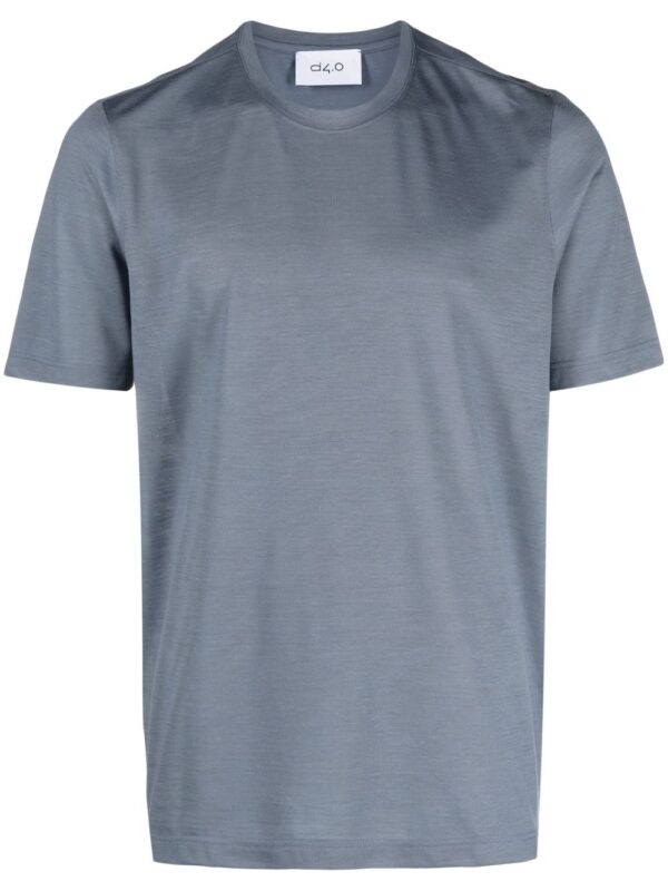 crew-neck wool T-shirt