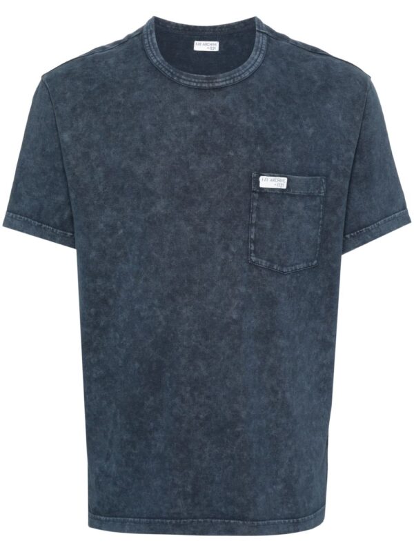 appliqué-logo cotton T-shirt