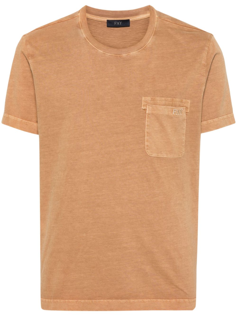 embroidered-logo cotton T-shirt