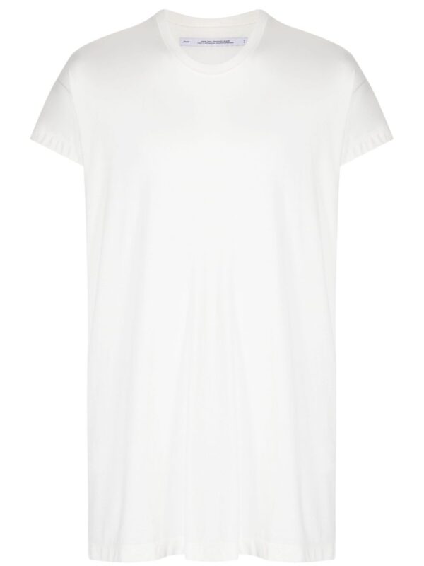 drop-shoulder cotton-blend T-shirt